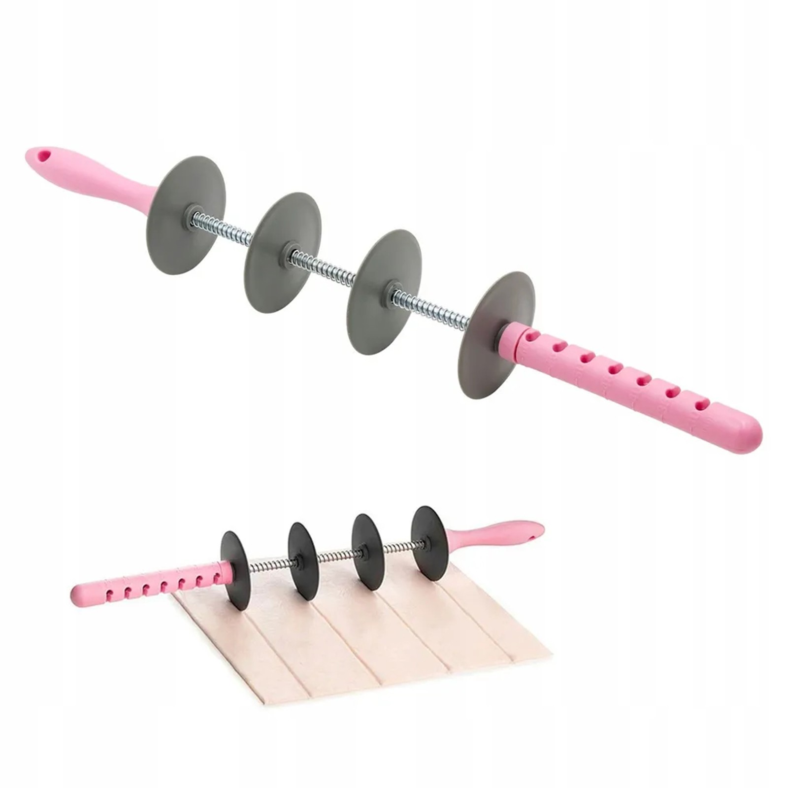 Commercial Bread Slicer - Adjustable Blade Roller Pin Multi Function
