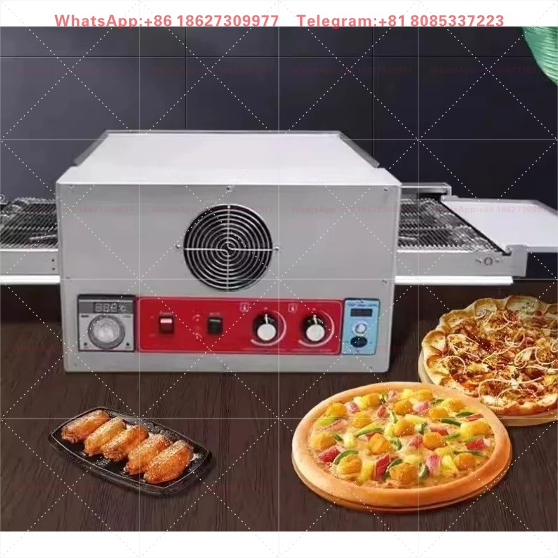 Pizza Conveyor Oven - Commercial 12 Inch Stainless Steel Electric