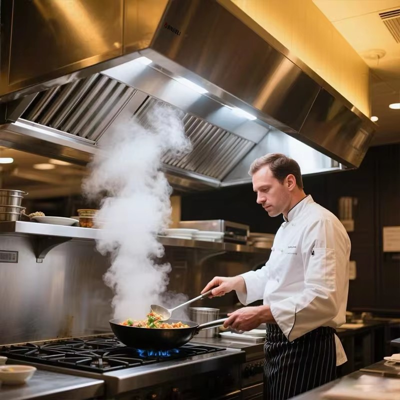 Commercial Kitchen Vent Hood Cleaning - Easy to Clean Commercial Stainless Steel