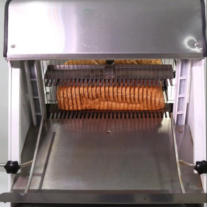 Commercial Bread Slicer - Commercial stainless steel bread slicer with