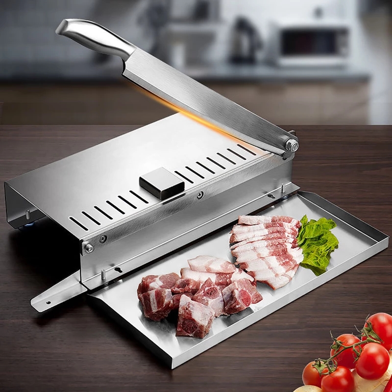 Commercial Bread Slicer - Commercial Household Manual Lamb Slicer Bone