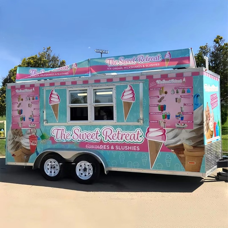 USA Approved Custom Food Trail - đánh giá và giá Commercial Kitchen Trailer
