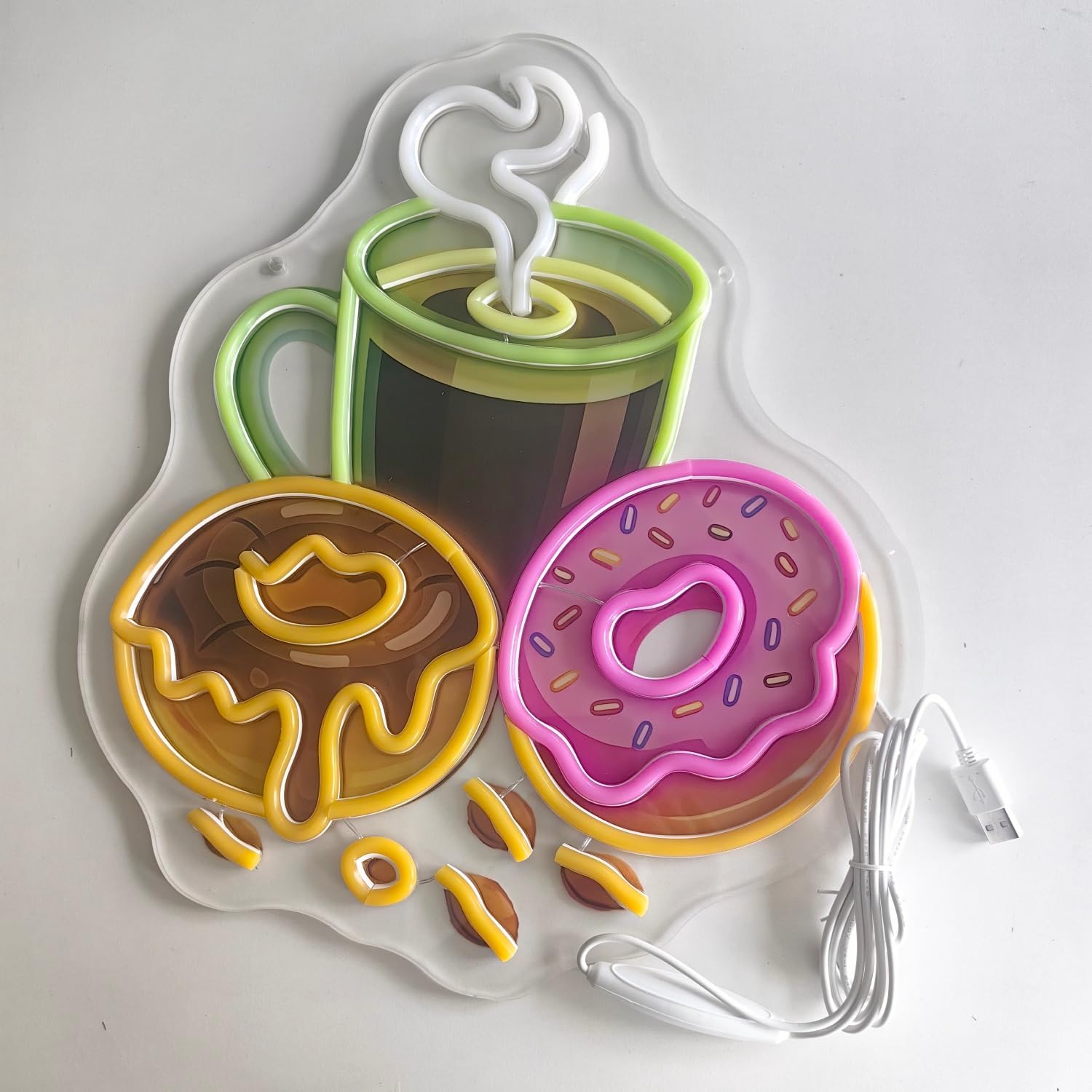 Donuts LED Neon Sign USB Power - đánh giá và giá Commercial Kitchen Store