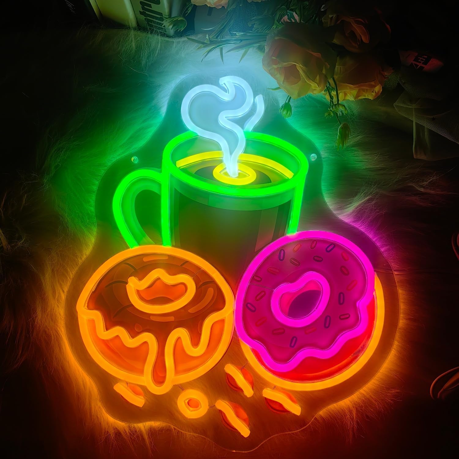 Donuts LED Neon Sign USB Power - đánh giá và giá Commercial Kitchen Store