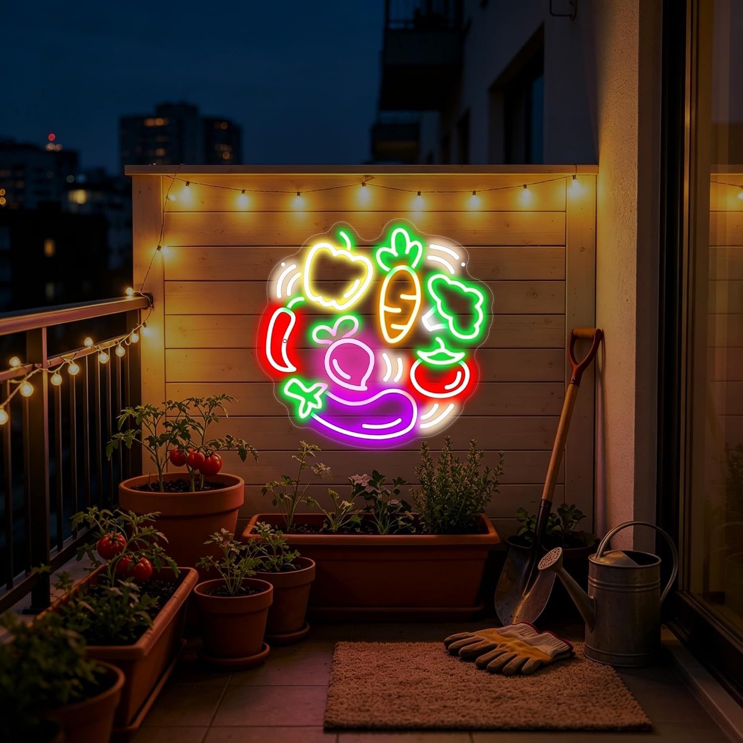 Vegetables LED Neon Sign USB N - đánh giá và giá Commercial Kitchen Store