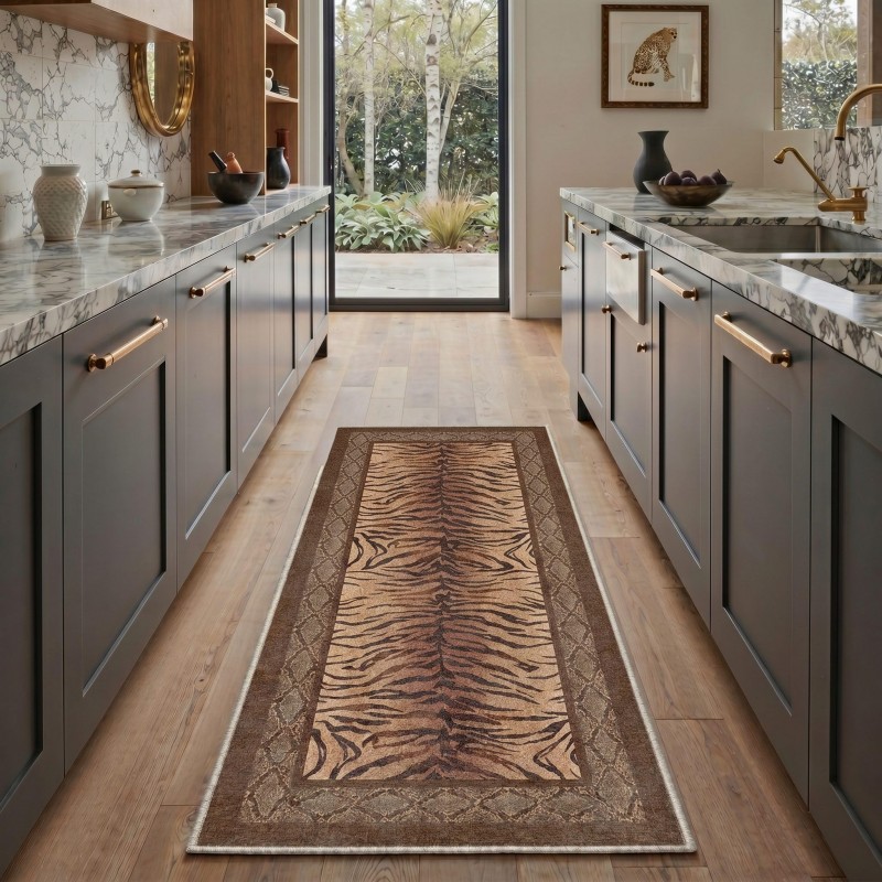 Persian Floral Runner Rug Beig - đánh giá và giá Commercial Kitchen Background
