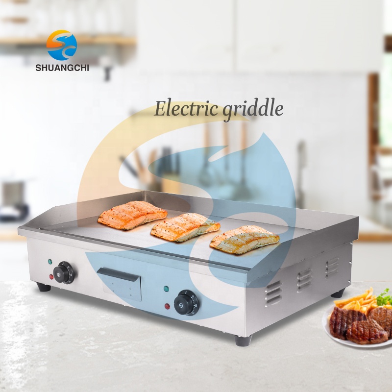 Shuangchi Commercial Electric  - đánh giá và giá Electric Griddle Flat Top
