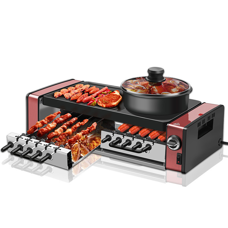 Home Electric Grill Skewer Mac - đánh giá và giá Electric Griddle Flat Top