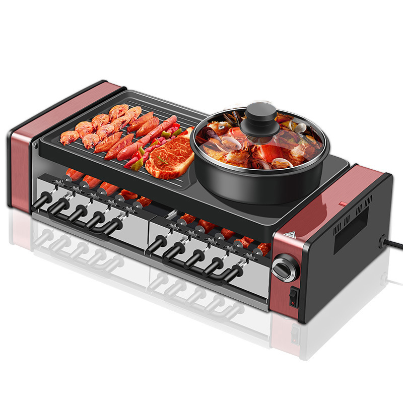 Home Electric Grill Skewer Mac - đánh giá và giá Electric Griddle Flat Top
