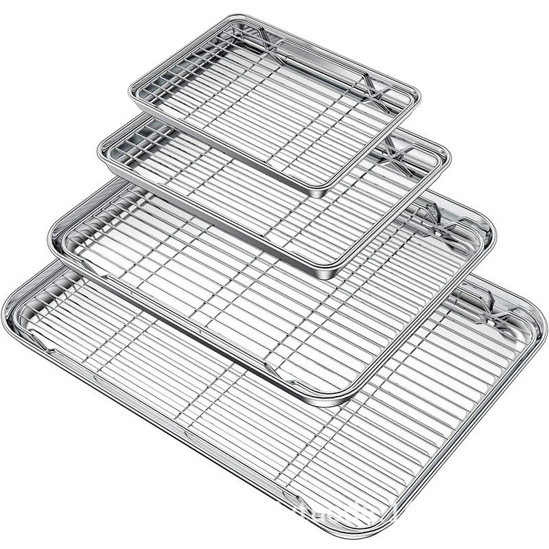 Stainless Steel Baking Tray Wi - đánh giá và giá Pizza Conveyor Oven