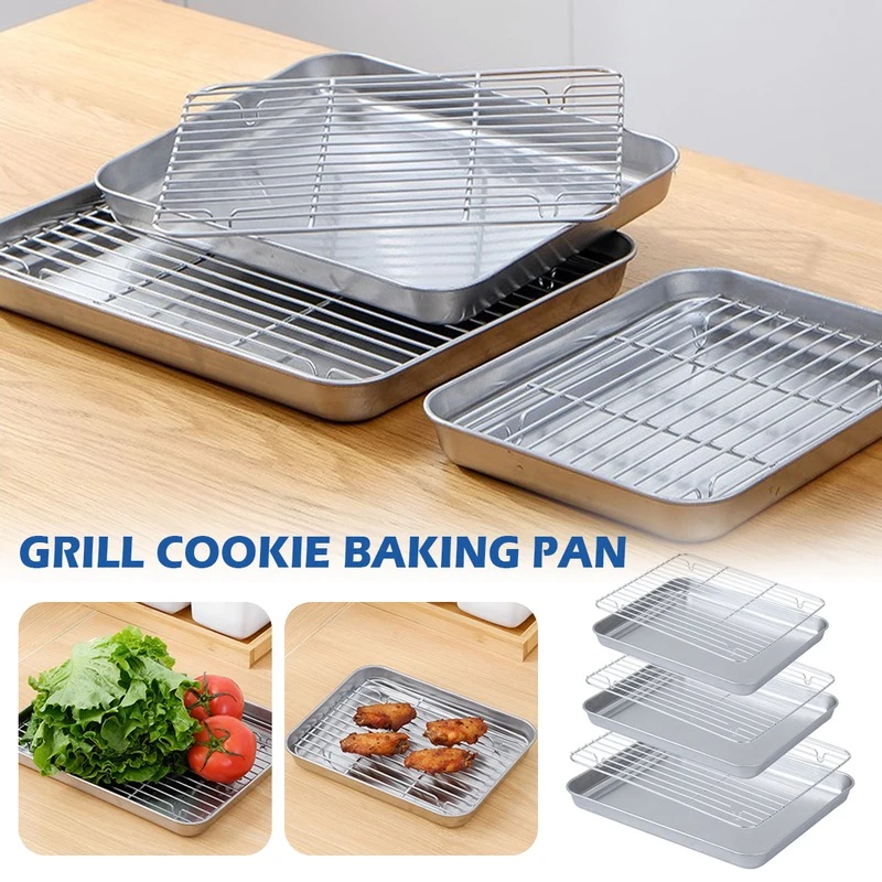 Stainless Steel Baking Tray Wi - đánh giá và giá Pizza Conveyor Oven