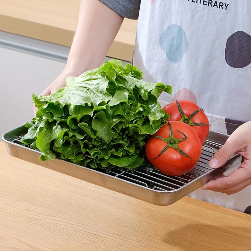 Stainless Steel Baking Tray Wi - đánh giá và giá Pizza Conveyor Oven