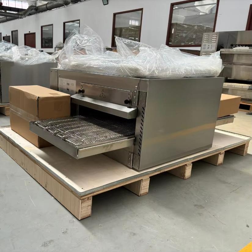 20-Inch Commercial Natural Gas - đánh giá và giá Pizza Conveyor Oven