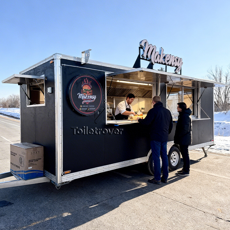Mobile Kitchen Food Trailer St - đánh giá và giá Commercial Kitchen Trailer