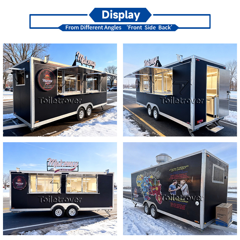 Mobile Kitchen Food Trailer St - đánh giá và giá Commercial Kitchen Trailer