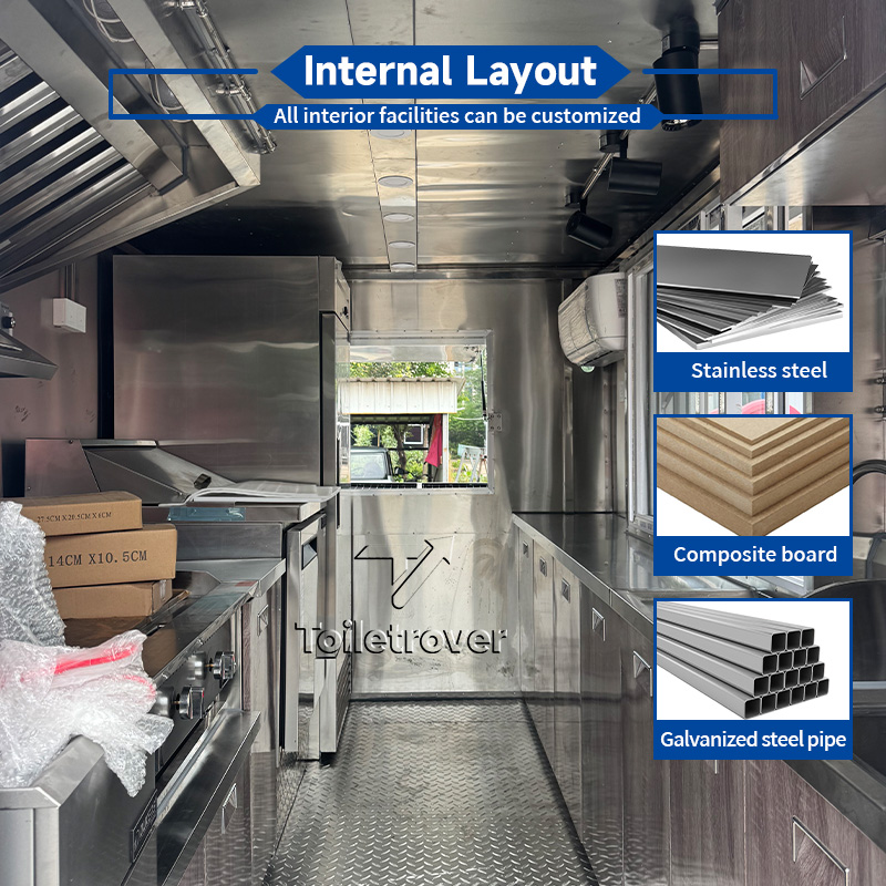 Mobile Kitchen Food Trailer St - đánh giá và giá Commercial Kitchen Trailer