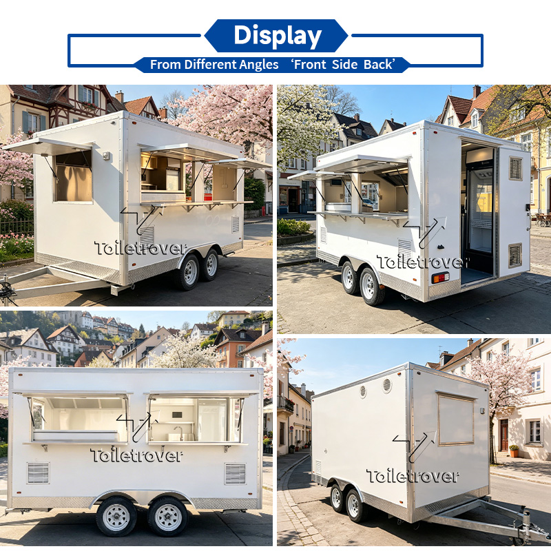 Customizable Commercial Mobile - đánh giá và giá Commercial Kitchen Trailer
