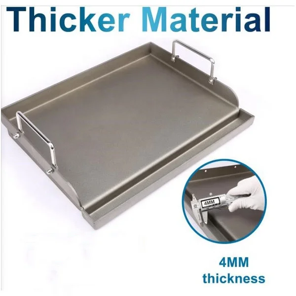 Stainless Steel Heavy du ty Fl - đánh giá và giá Electric Griddle Flat Top