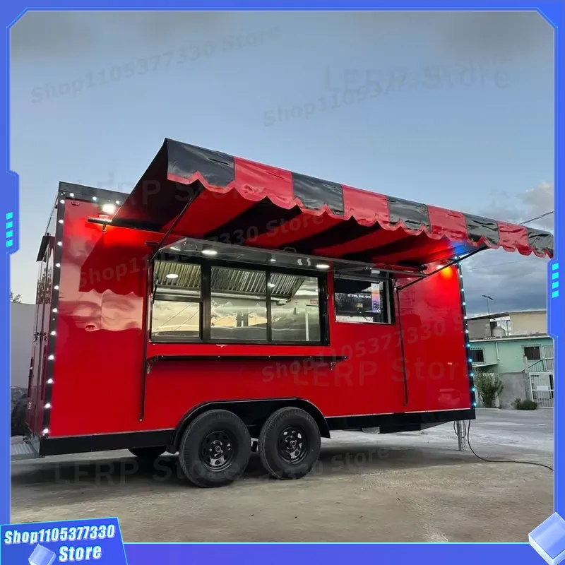 EPA Compliant Mobile Food Trai - đánh giá và giá Commercial Kitchen Trailer
