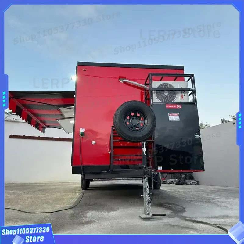 EPA Compliant Mobile Food Trai - đánh giá và giá Commercial Kitchen Trailer