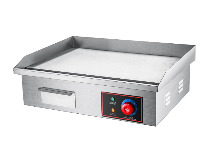 220V 1700W 818B Electric Flat  - đánh giá và giá Electric Griddle Flat Top