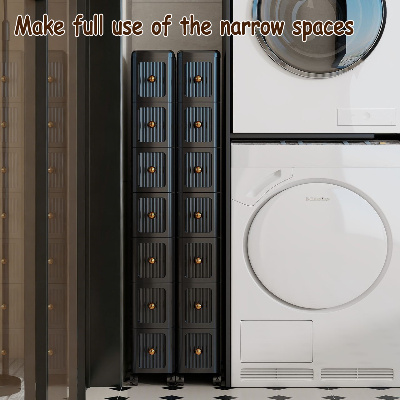 15CM Narrow Gap Drawer Storage - đánh giá và giá Commercial Kitchen Organiser