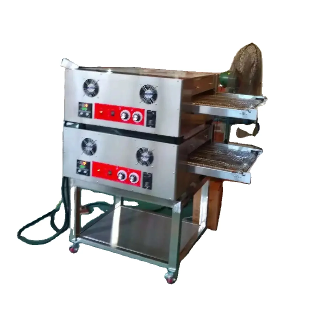 2-Deck Gas Convection Conveyor - đánh giá và giá Pizza Conveyor Oven