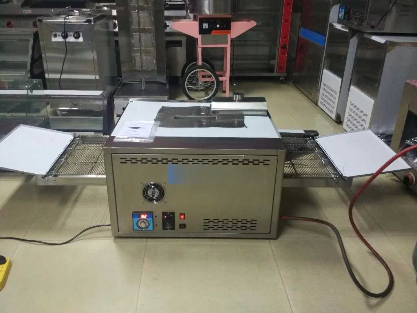 2-Deck Gas Convection Conveyor - đánh giá và giá Pizza Conveyor Oven