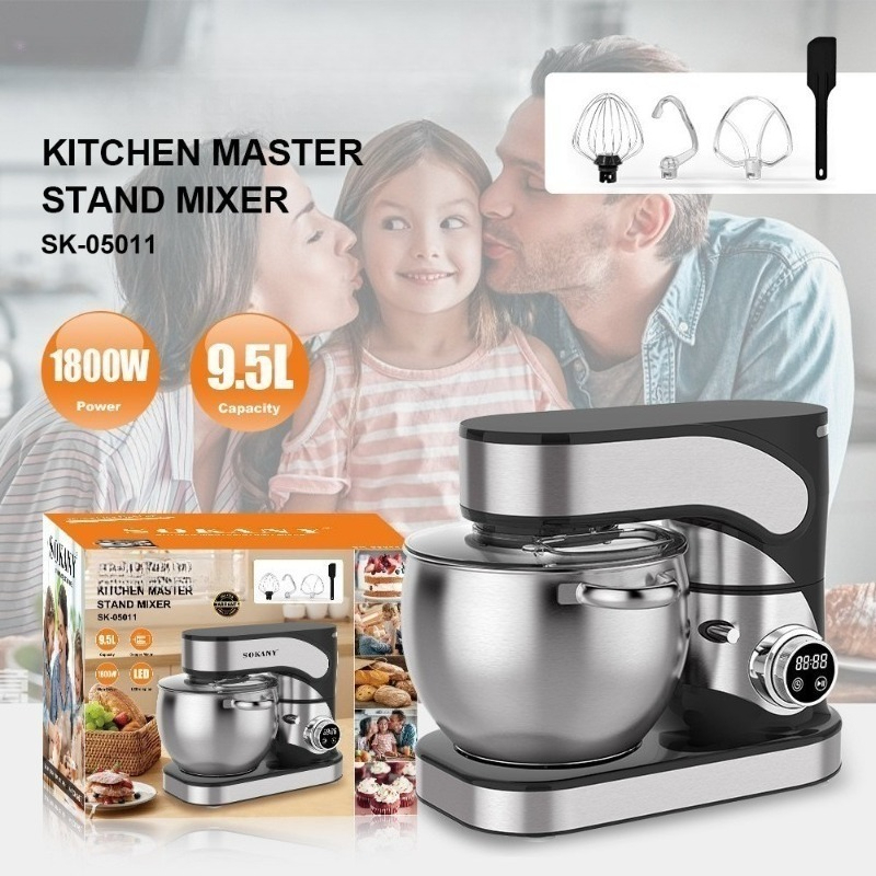 Dough Mixer 18L, Stainless Ste - đánh giá và giá Commercial Kitchen Aid Stand Mixer