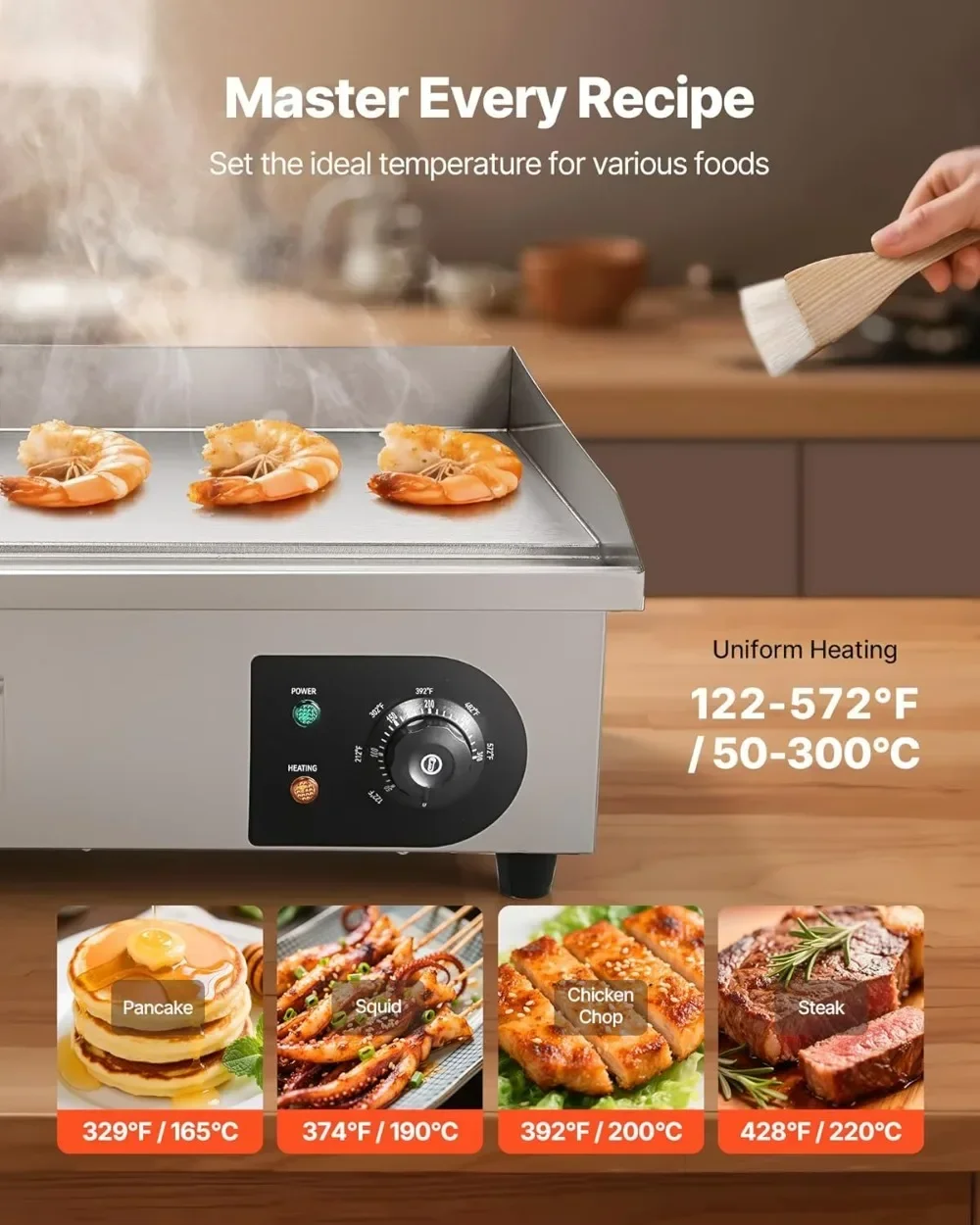 Hot-sellingCommercial Electric - đánh giá và giá Electric Griddle Flat Top