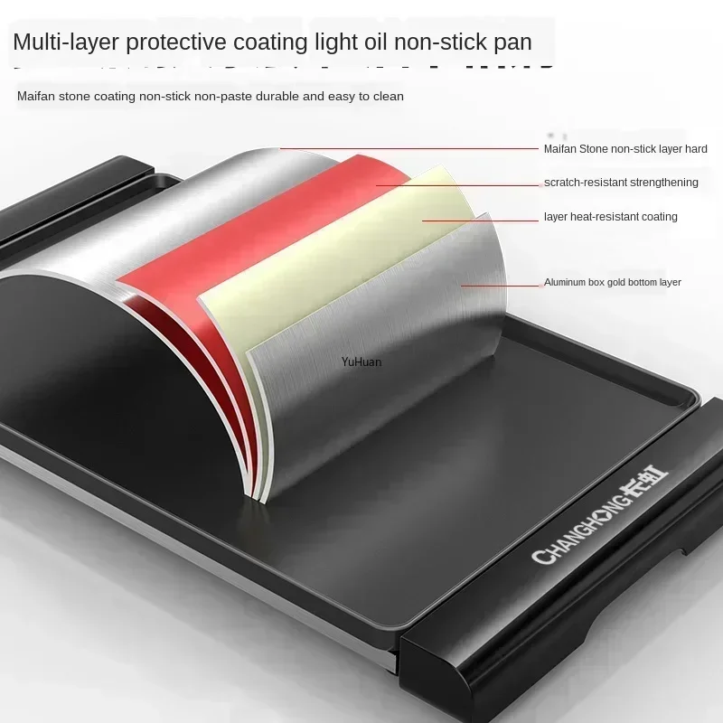Home grill smokeless large ele - đánh giá và giá Electric Griddle Flat Top
