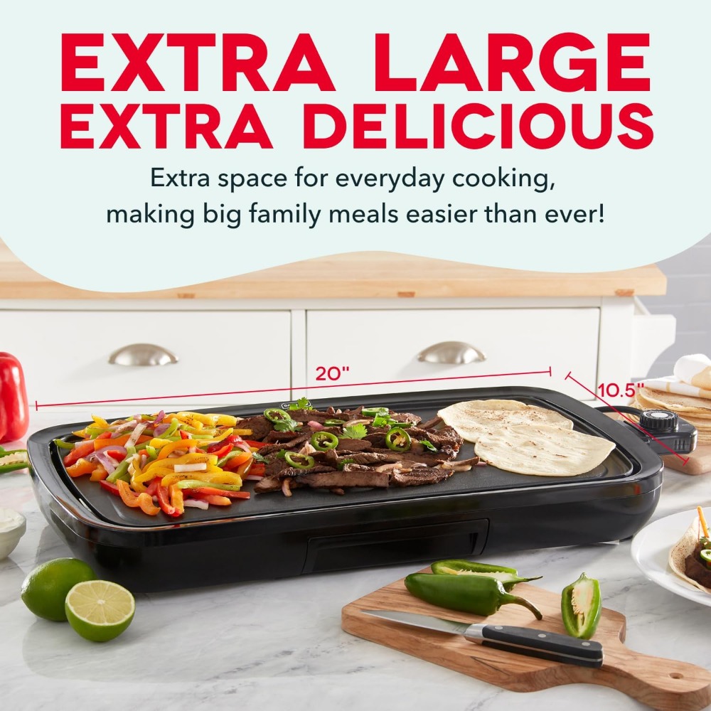 Electric Griddle with Removabl - đánh giá và giá Electric Griddle Flat Top