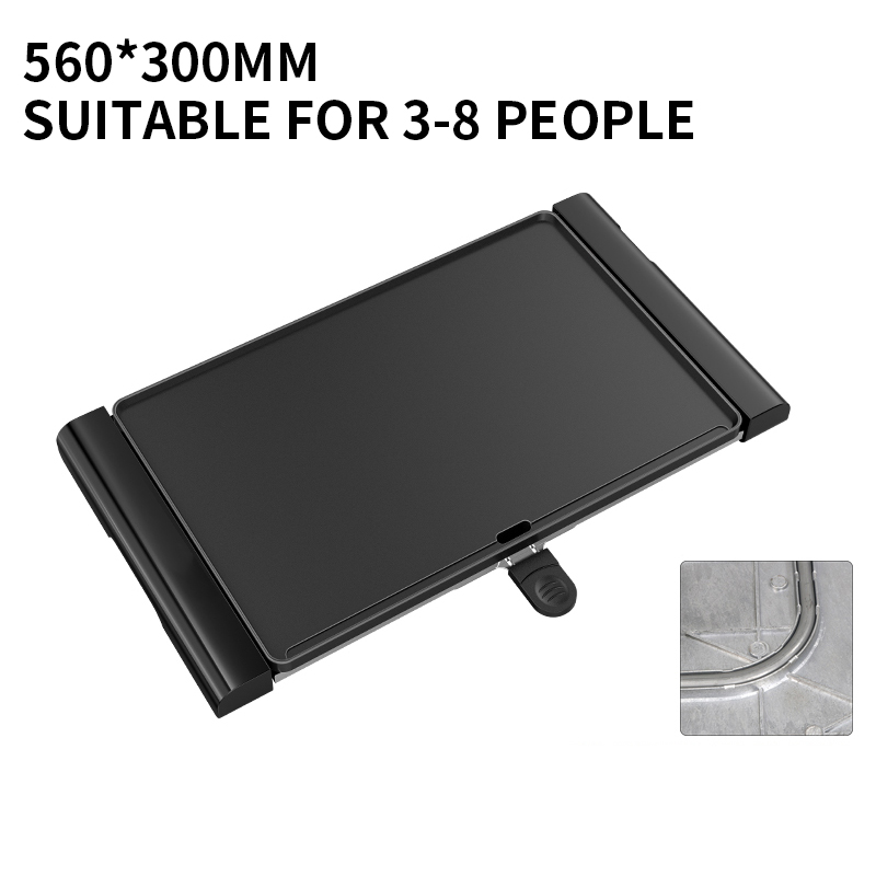 Large Electric Grill Barbecue  - đánh giá và giá Electric Griddle Flat Top