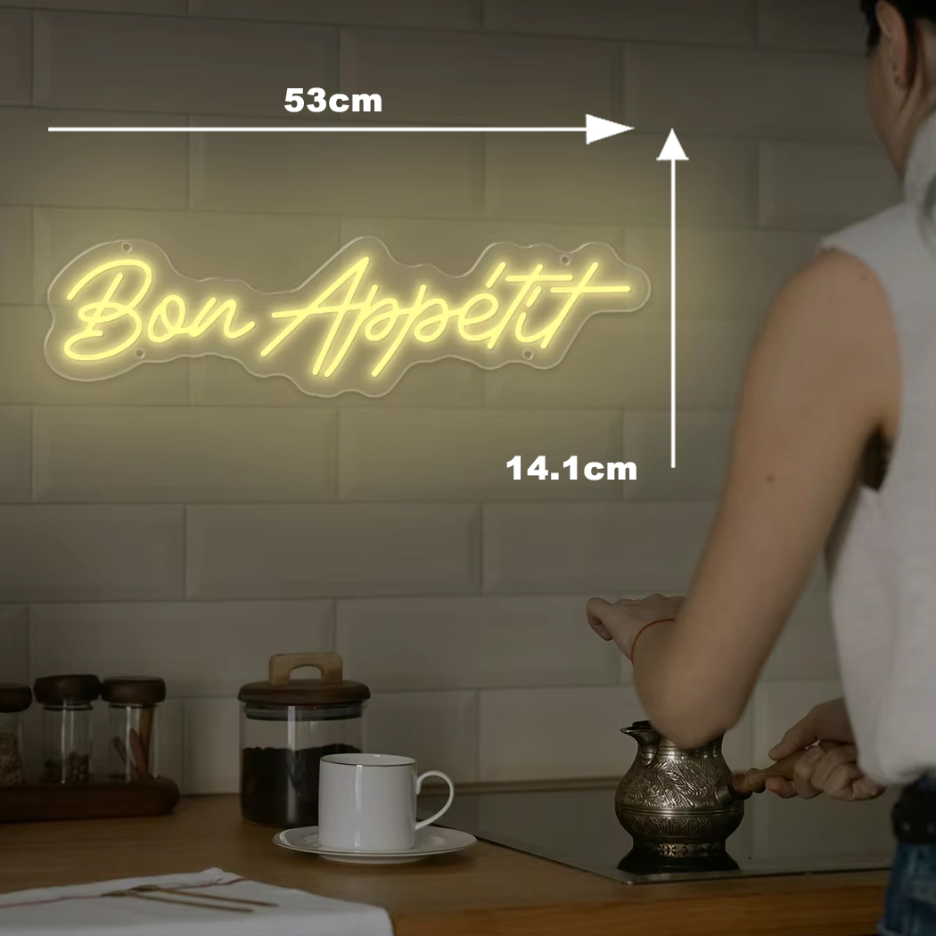 Bon Appetite Neon LED Sign Wal - đánh giá và giá Commercial Kitchen Store
