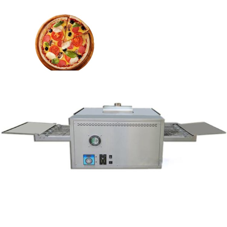 Chain Electric Pizza Bread Bak - đánh giá và giá Pizza Conveyor Oven