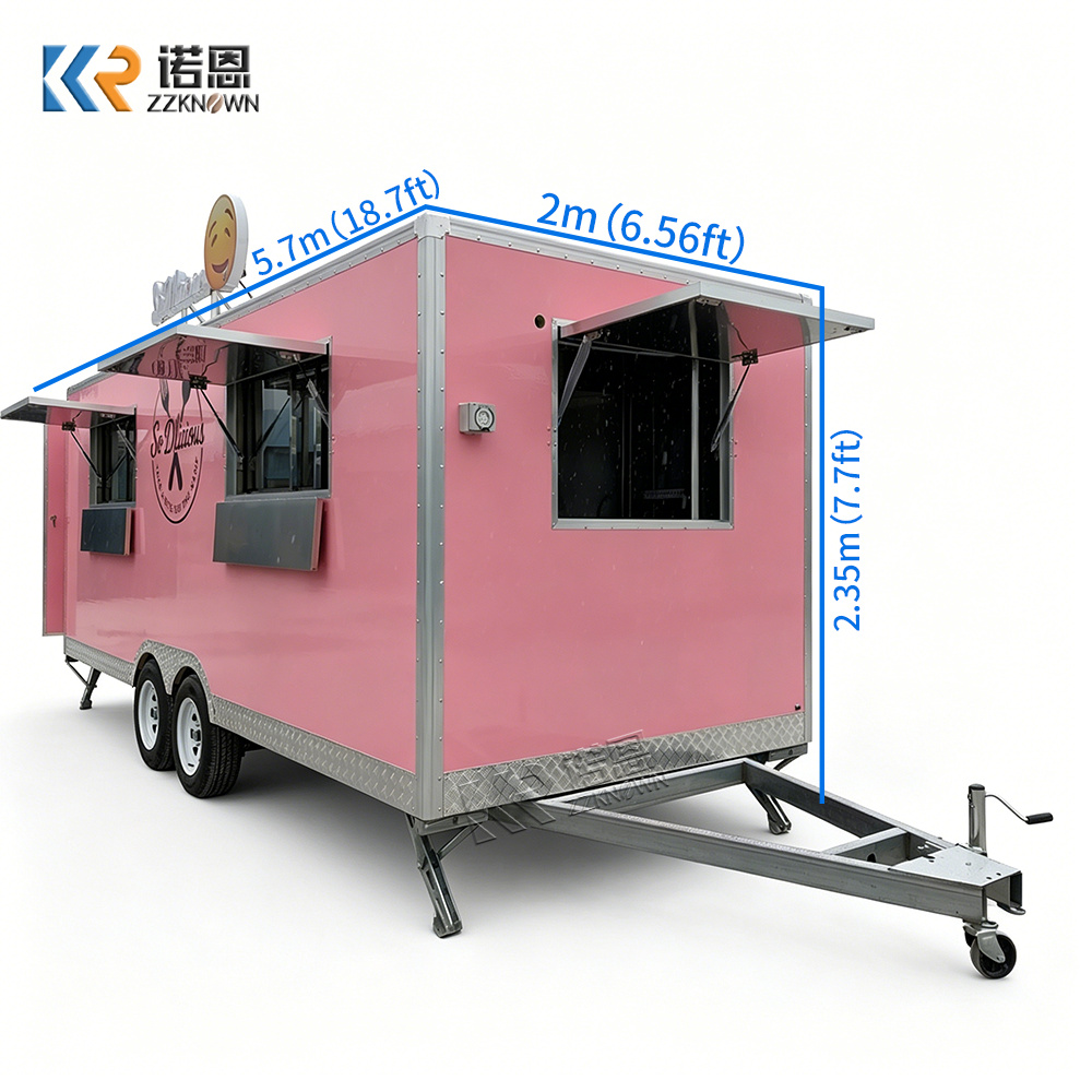 High Quality Food Truck Commer - đánh giá và giá Commercial Kitchen Trailer