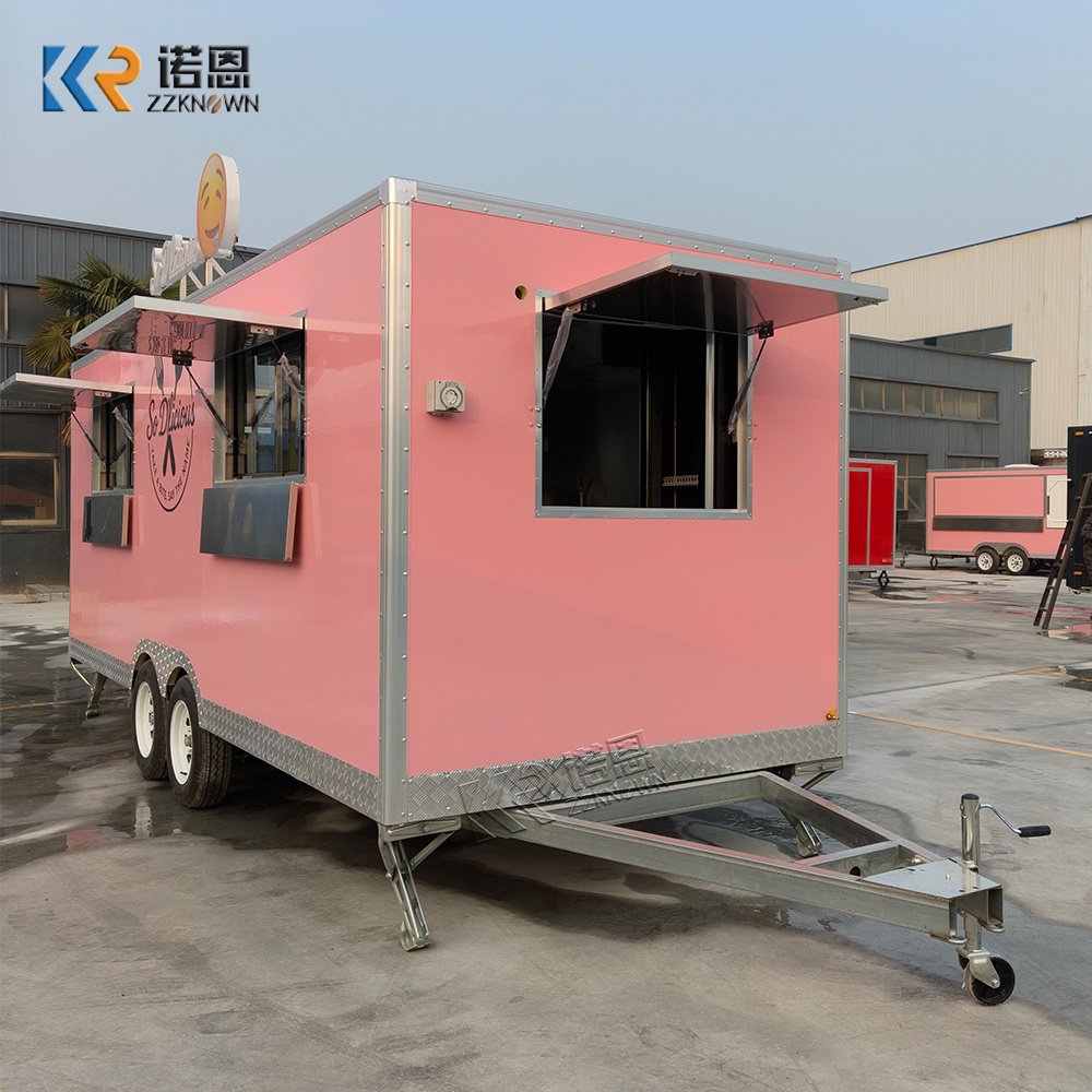 High Quality Food Truck Commer - đánh giá và giá Commercial Kitchen Trailer