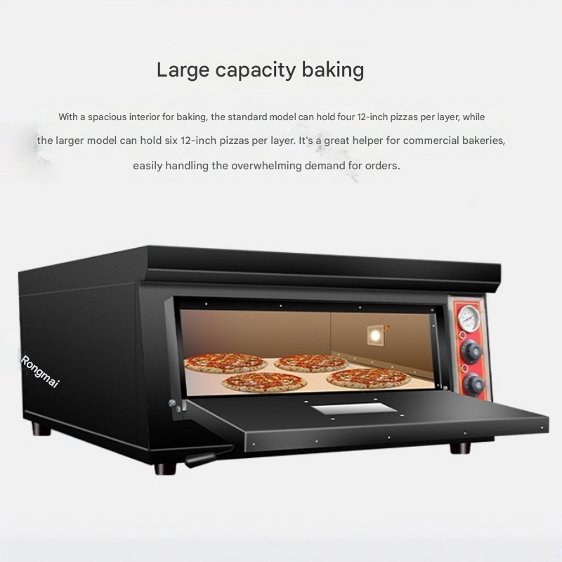Double Deck Pizza Oven Commerc - đánh giá và giá Pizza Conveyor Oven
