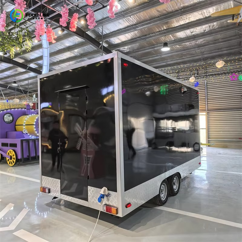 Mobile Food Trailer Commercial - đánh giá và giá Commercial Kitchen Trailer