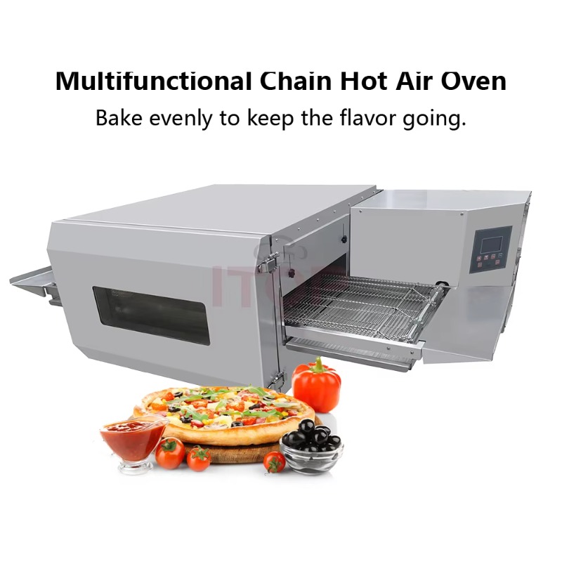 Commercial Chain Conveyor Tunn - đánh giá và giá Pizza Conveyor Oven