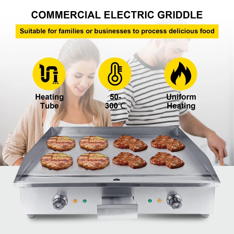 New Product Commercial Electri - đánh giá và giá Electric Griddle Flat Top
