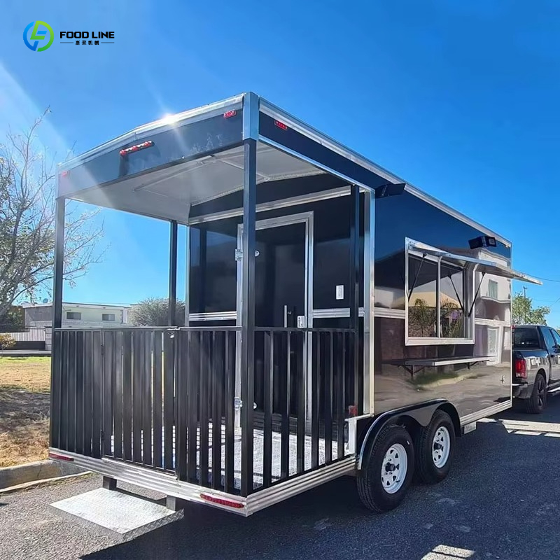 Food Truck Mobile Catering Tra - đánh giá và giá Commercial Kitchen Trailer