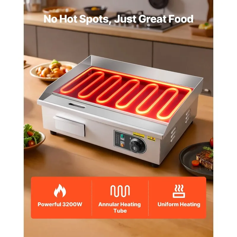 【Premium】SucceBuy Commercial E - đánh giá và giá Electric Griddle Flat Top
