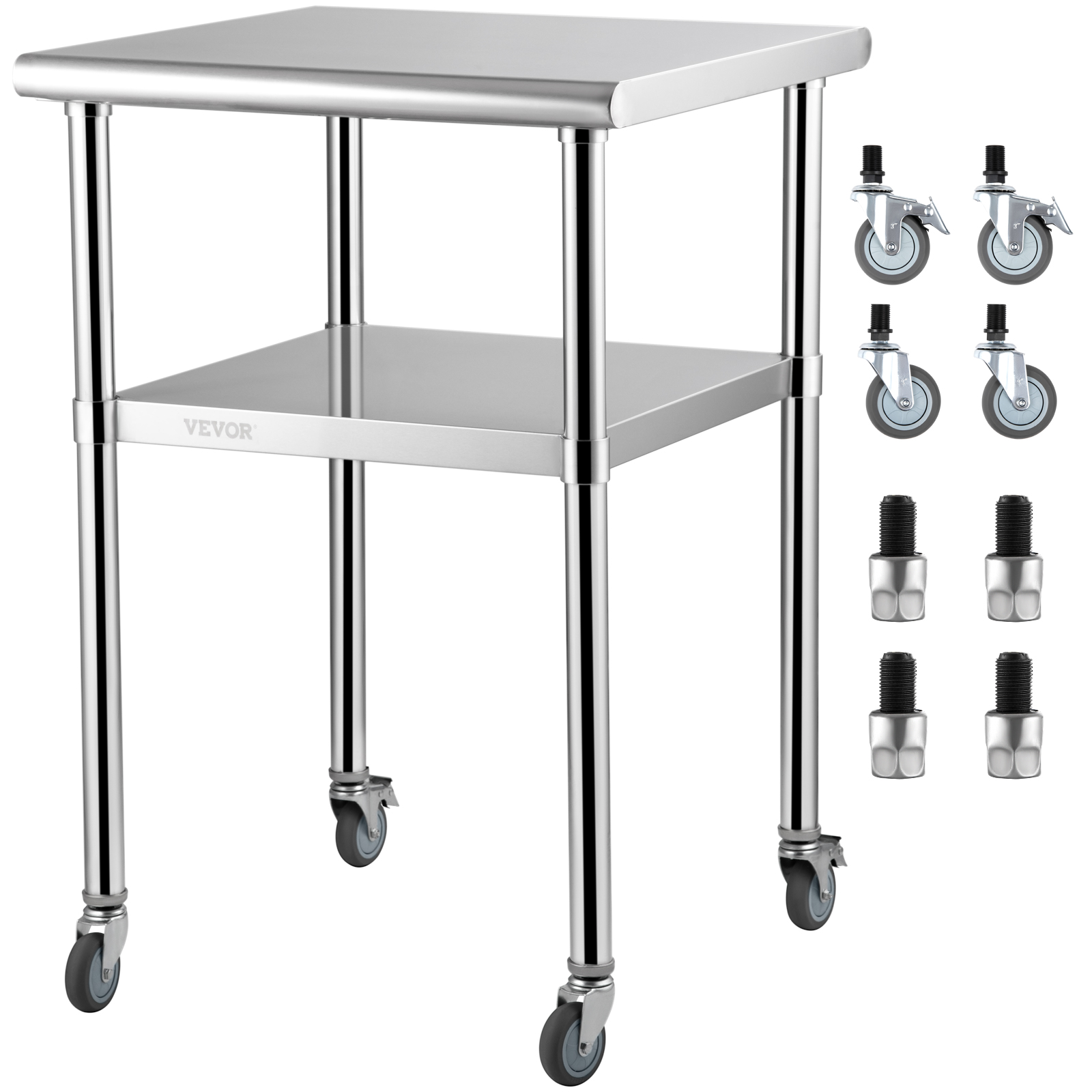 24 x 24 in Stainless Steel Kit - đánh giá và giá Commercial Kitchen Bench