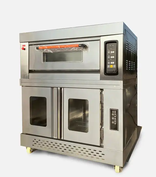Commercial 1 2 Deck 2 4 Trays  - đánh giá và giá Pizza Conveyor Oven