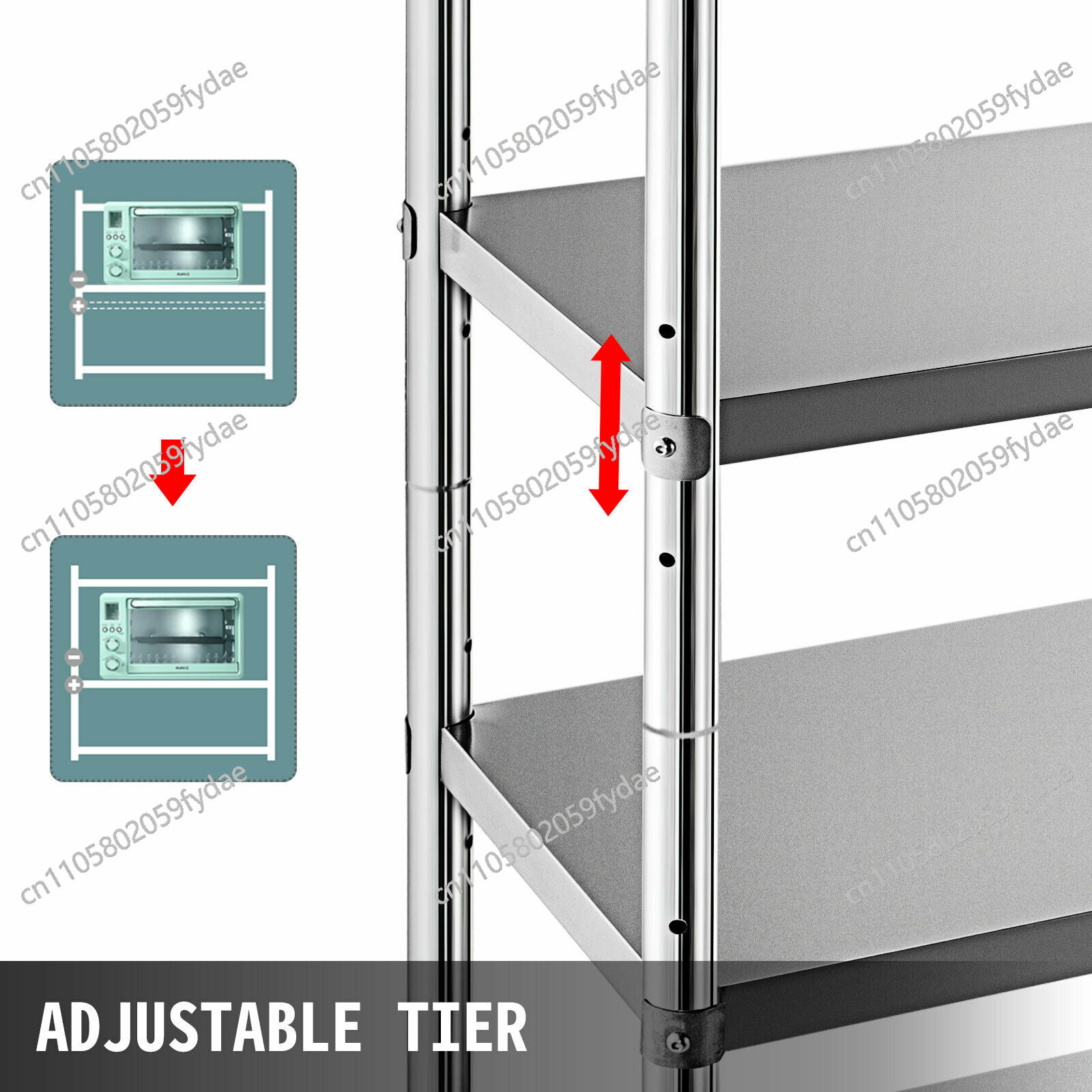For 4-Tier Stainless Steel Com - đánh giá và giá Commercial Kitchen Store